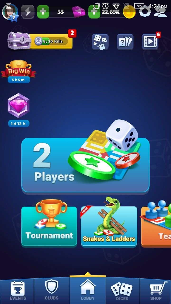 KK Club game