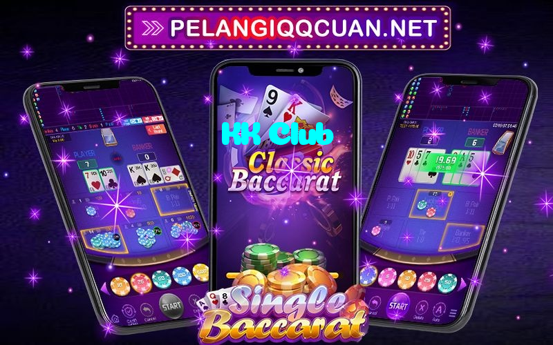 KK Club casino presented on mobile device in Pakistan with slots and live games